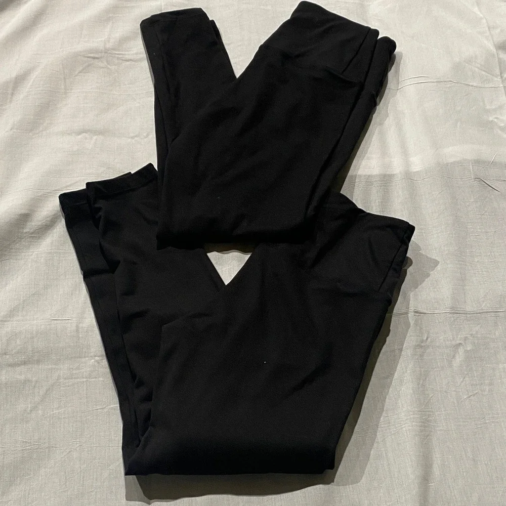 Felina Black Leggings 2 Pack -‎ NWOT